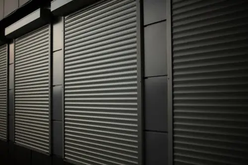 A colourful and bright image of luxurious Roller Shutters.